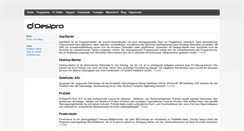 Desktop Screenshot of desipro.com