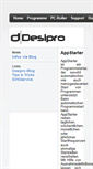Mobile Screenshot of desipro.com